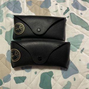 2 Ray-Ban Sunglass Cases